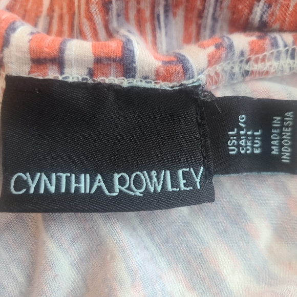 Cynthia Rowling Jersey Strapless Rayon Maxi dress/skirt size Large - Picture 8 of 8